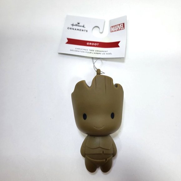 New Hallmark Marvel Groot Guardians of the Galaxy Ornament Gift Collectible‎ - Picture 1 of 9